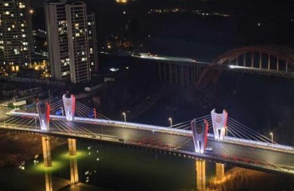 中交四航局承建的达州高家坝大桥顺利建成通车