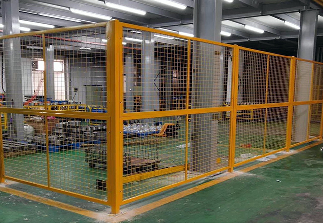 犇顶围栏全网片车间隔离网工业车间柔性分区安全防护产品介绍